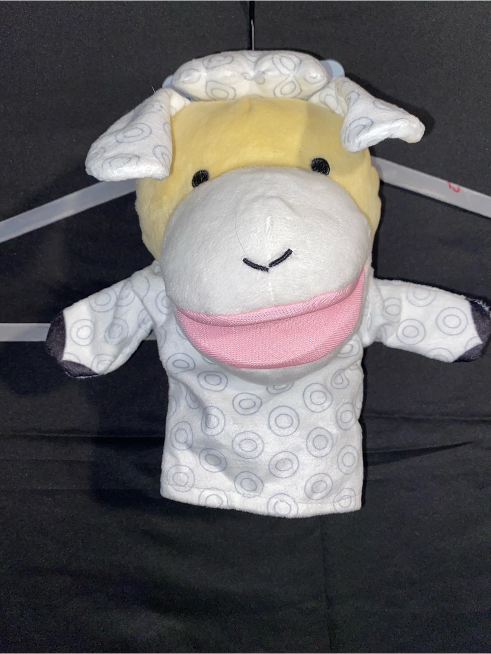 Gray& White Sheep Plush Hand Puppet - Kids To